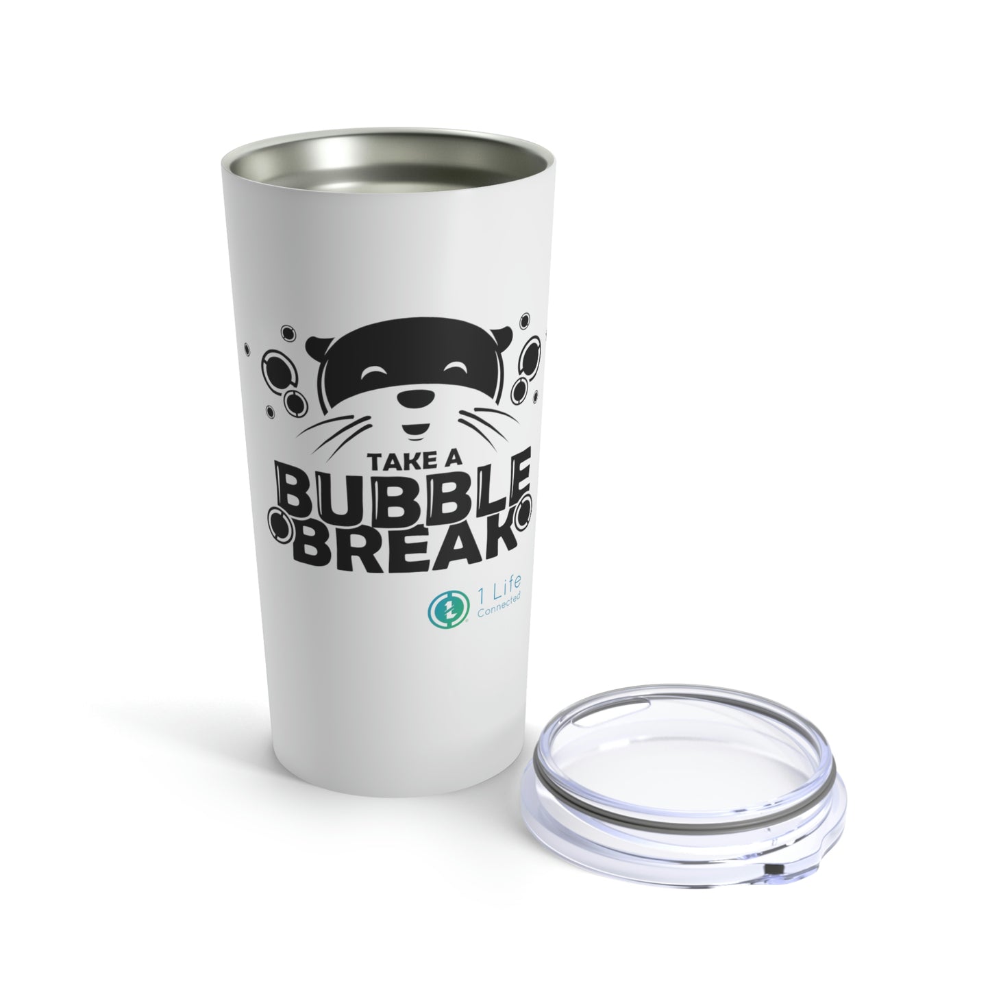 Take A Bubble Break Stainless Steel Coffee Tumbler 20oz