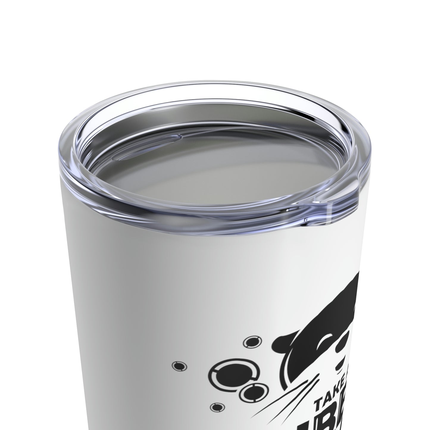 Take A Bubble Break Stainless Steel Coffee Tumbler 20oz