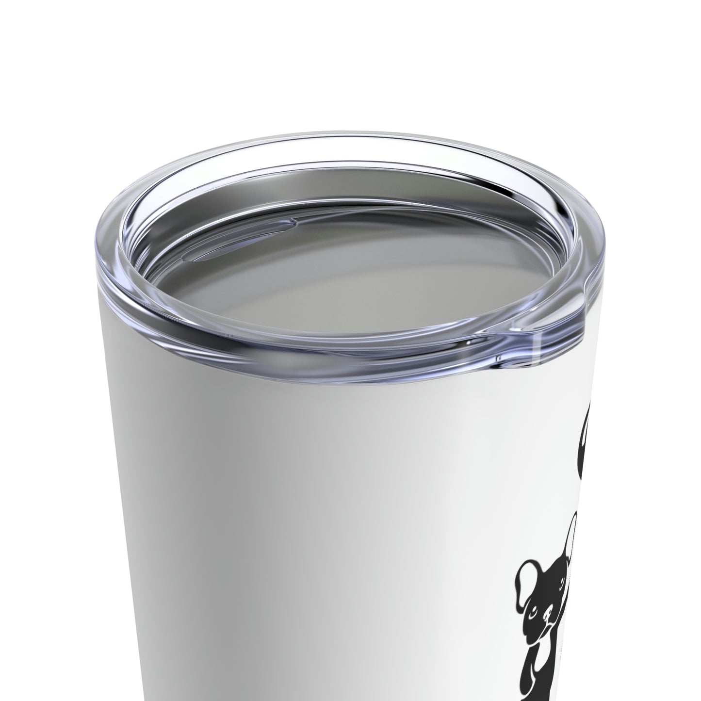 Brachy Dog Stainless Steel Coffee Tumbler 20oz