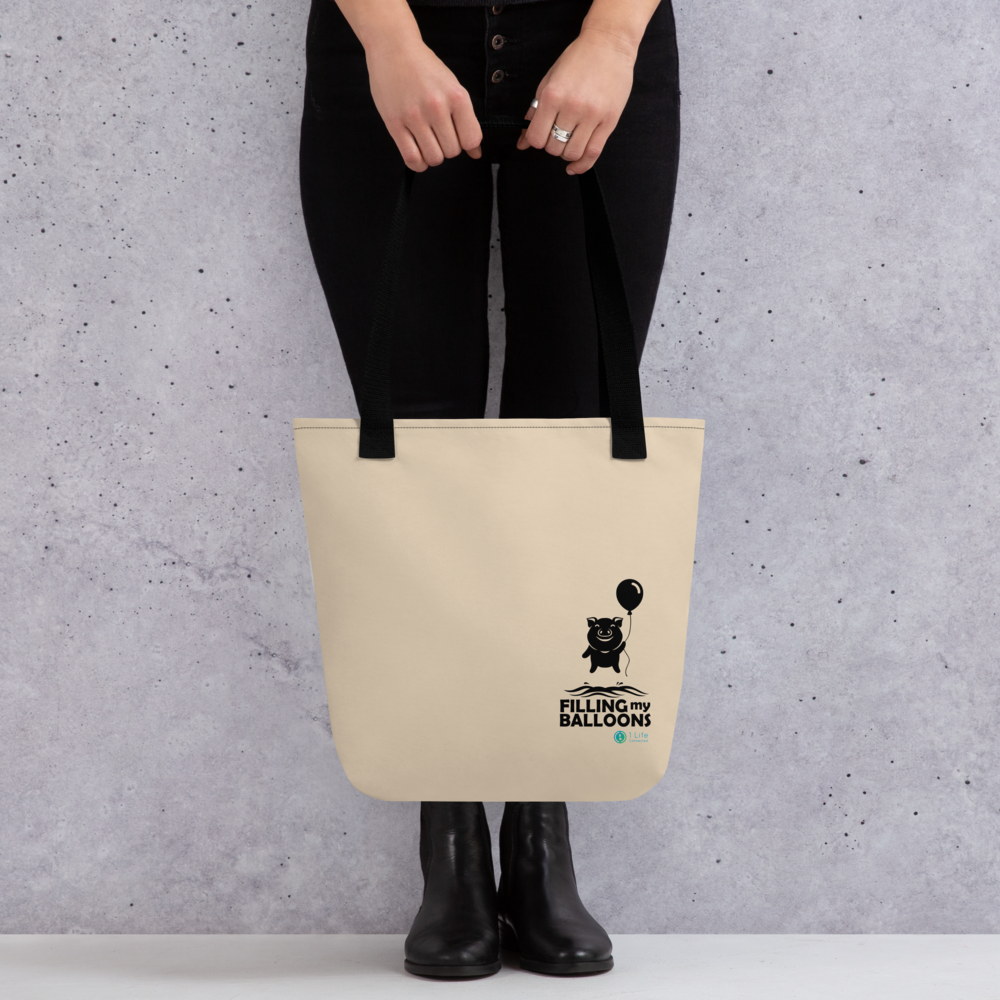 Pig Single Tote Bag