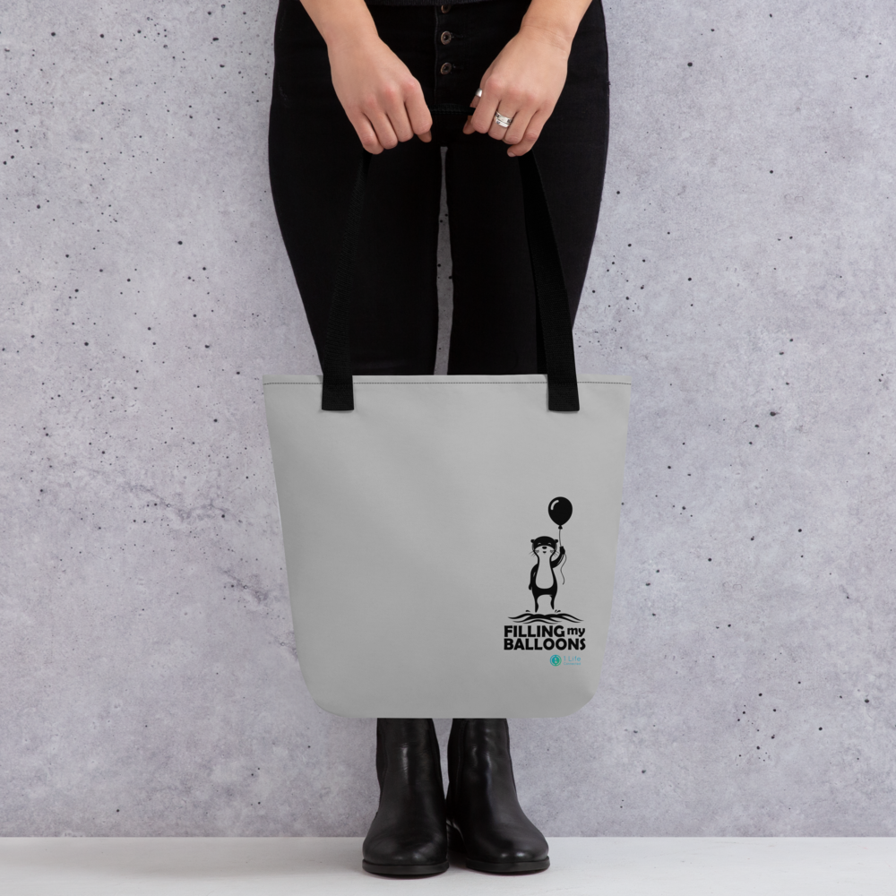 Otter Single Tote Bag