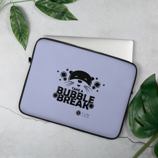 Take A Bubble Break Laptop Sleeve