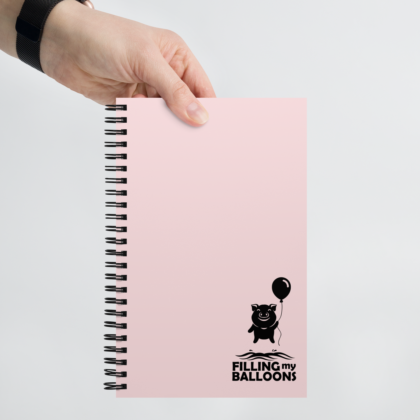 Pig Spiral Notebook