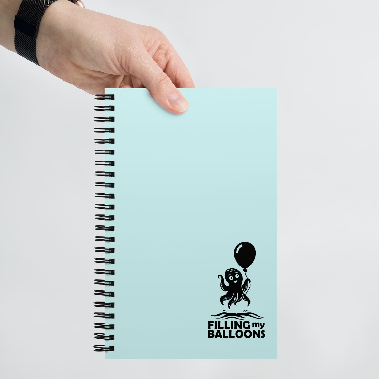 Octopus Spiral Notebook