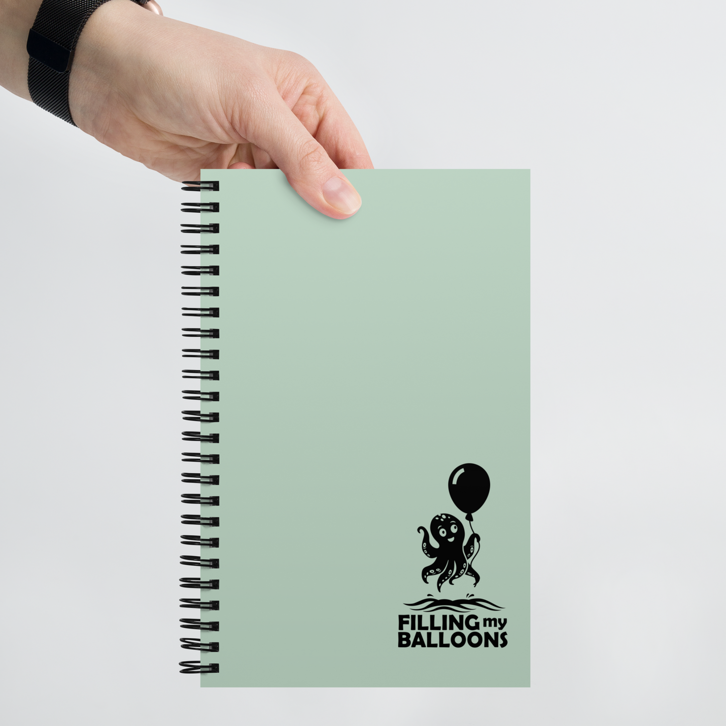 Octopus Spiral Notebook