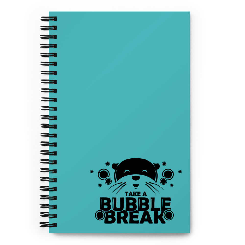 Take A Bubble Break Spiral Notebook