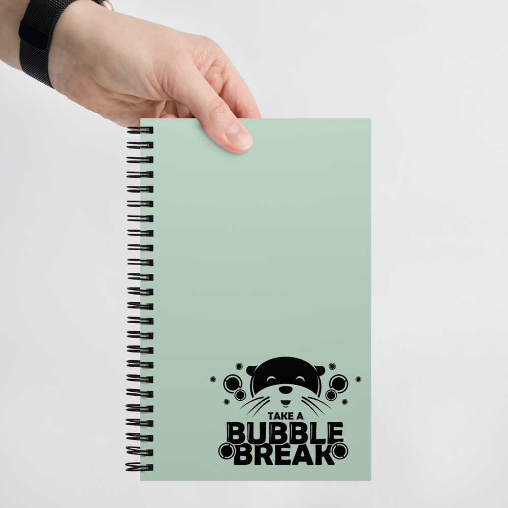 Take A Bubble Break Spiral Notebook