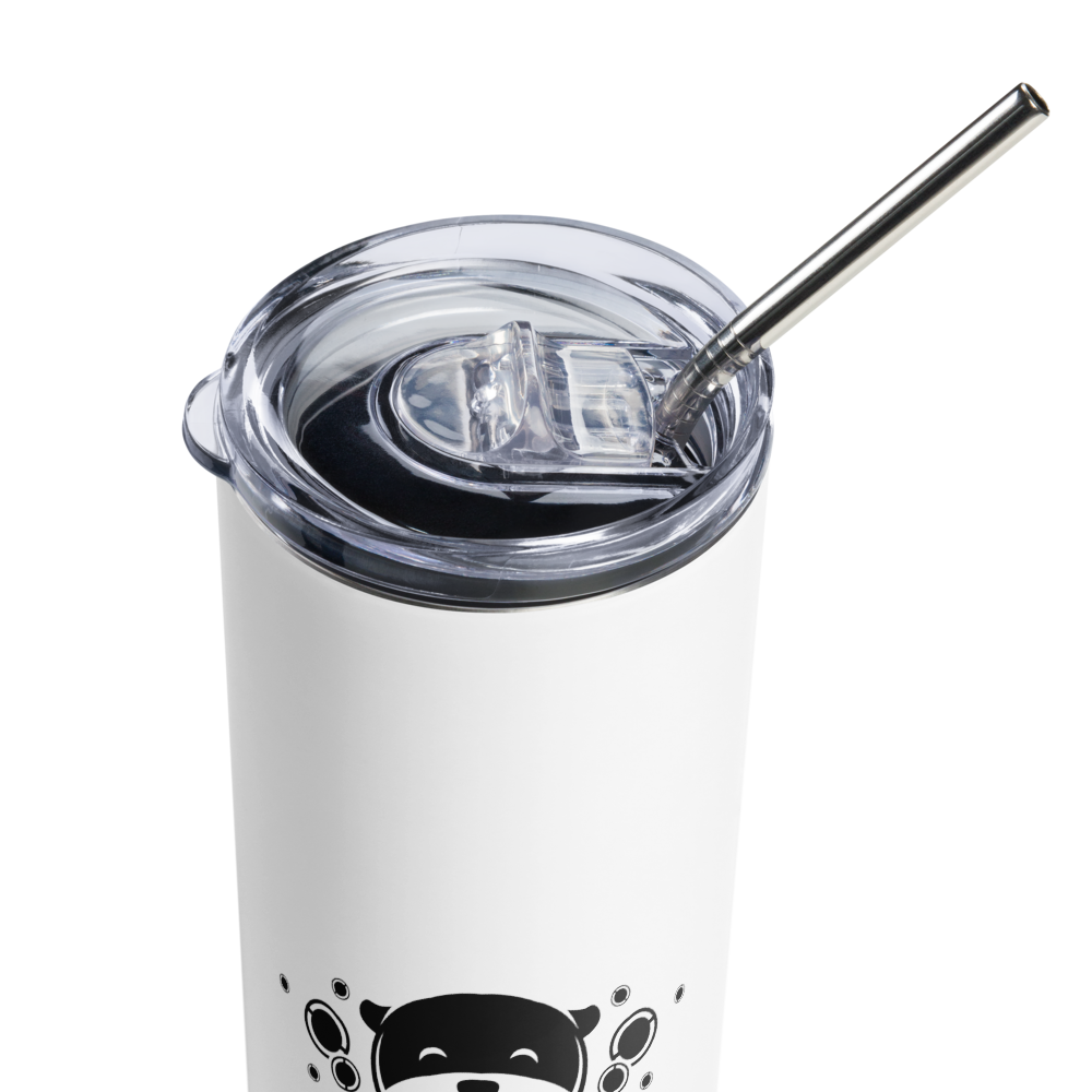 Take A Bubble Break Stainless Steel Tumbler With Straw