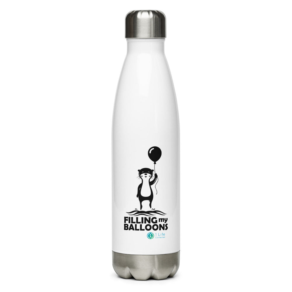 Otter Stainless Steel Narrow Mouth Glossy Finish Water Bottle