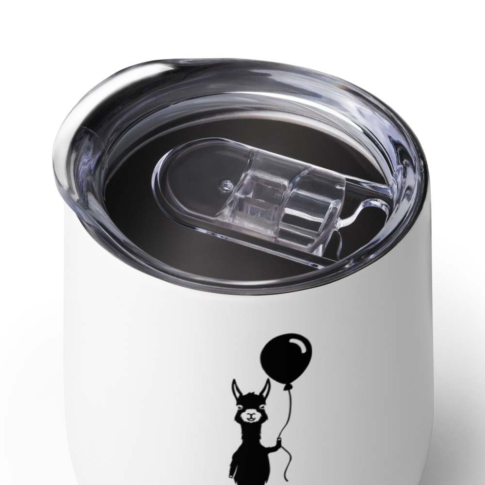 Llama Stainless Steel Wine Tumbler